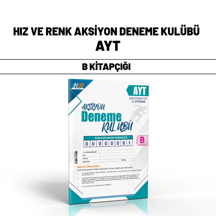 HIZ RENK YKS AYT AKSİYON DENEME KULÜBÜ 1-B - 24-25